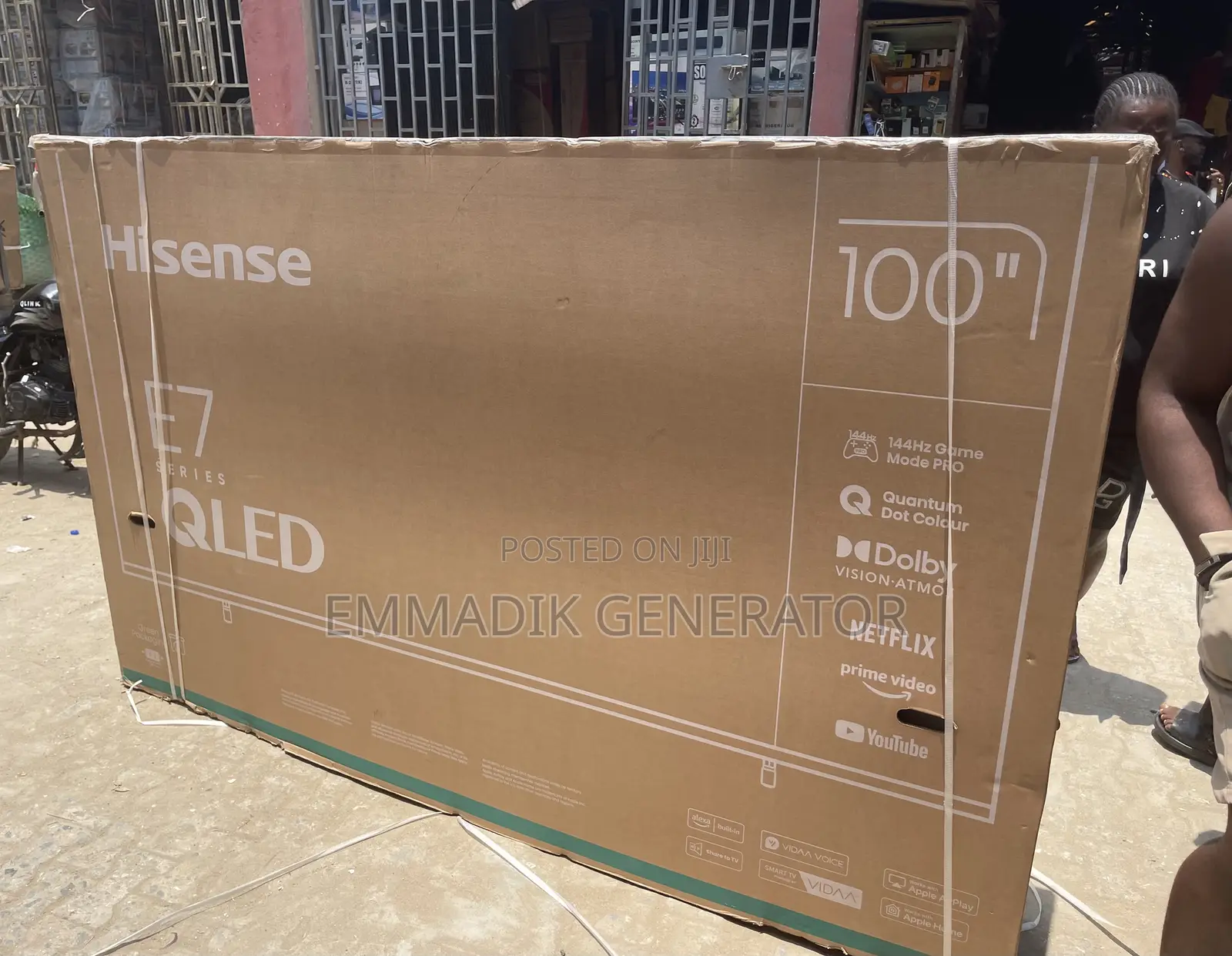 Hisense 100” Smart Tv