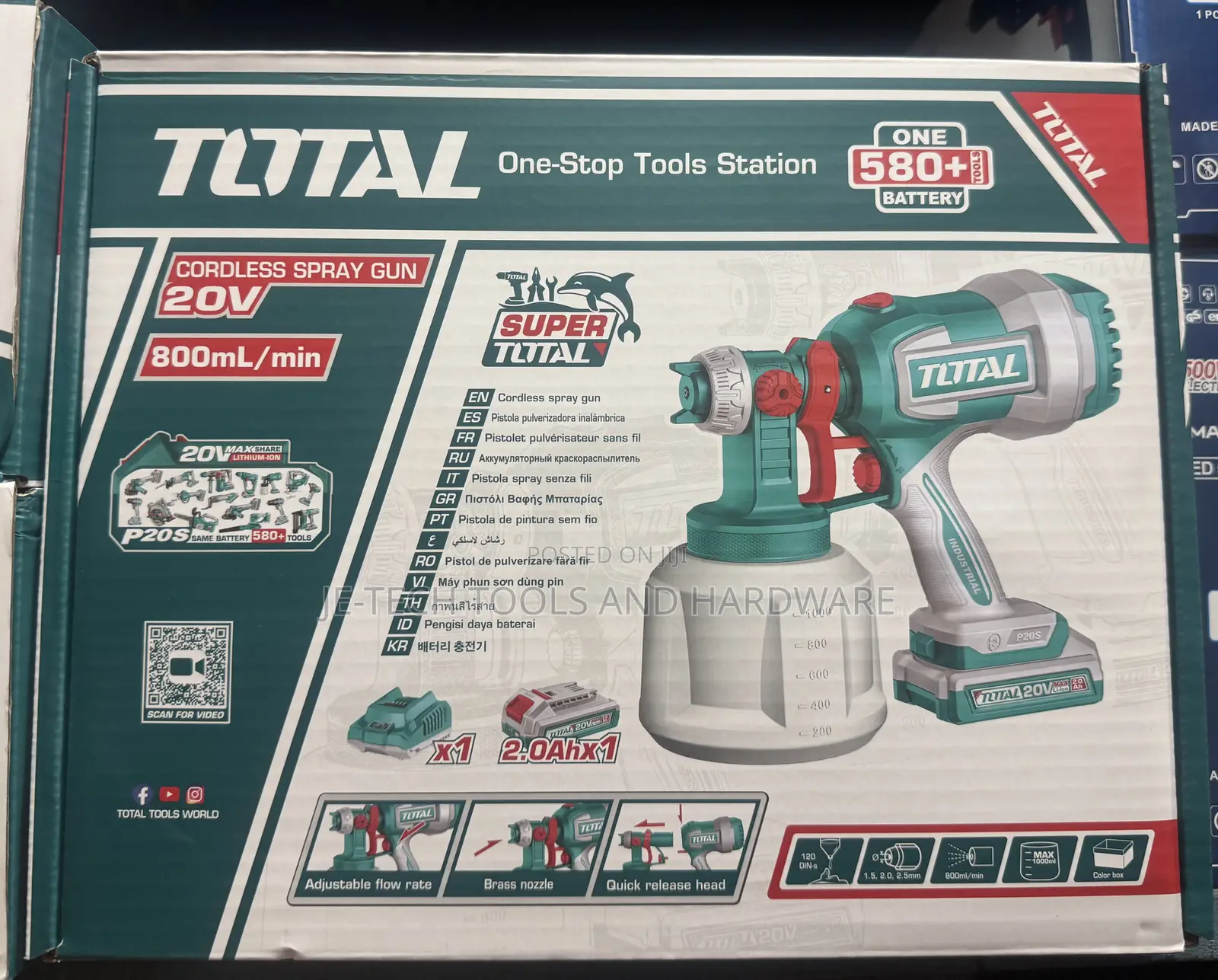 20v Total Cordless Sprayer Machine