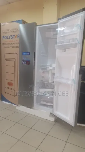 New Polystar 510l Inverter Side by Side Fridge +Dispenser