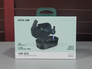 Green Lion Magnetic Wireless Mic With Good Noise Cancellation