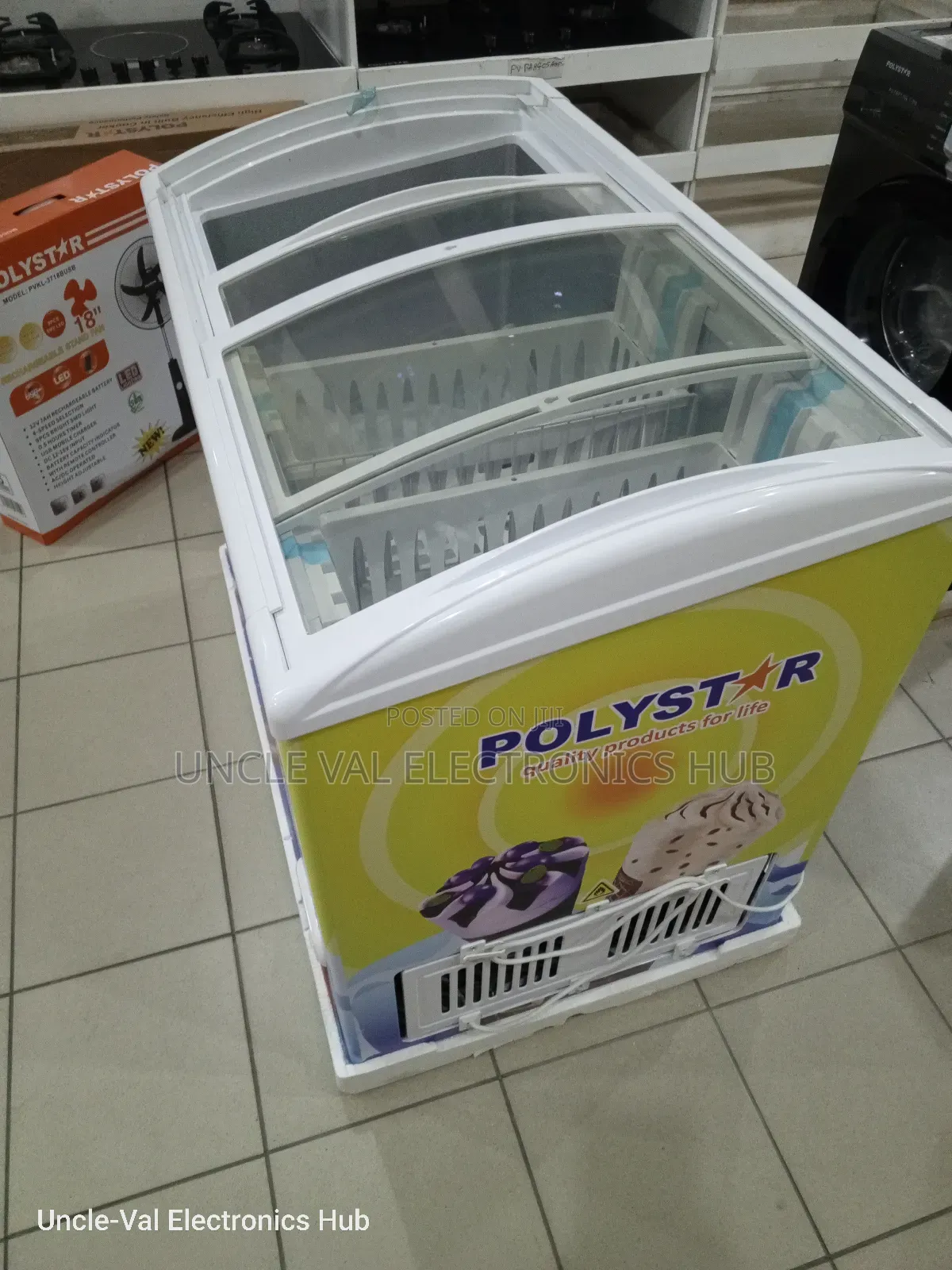 Polystar Showcase Freezer 303l