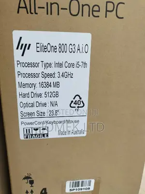 New Desktop Computer HP ProOne 600 8GB Intel Core I5 SSD 256GB