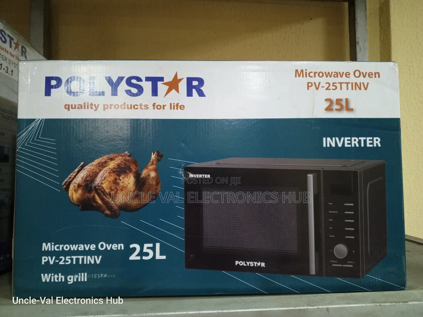 Polystar 25l Inverter Microwave Oven