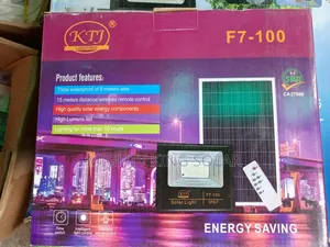 100w KTJ Floor Light With Panel and Remote