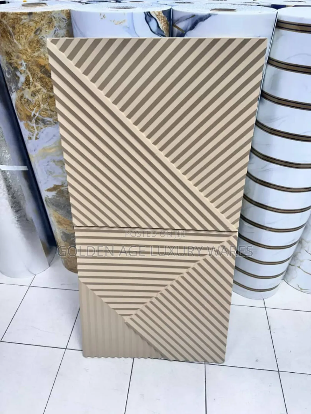 Cream Color Pu Wall Panel