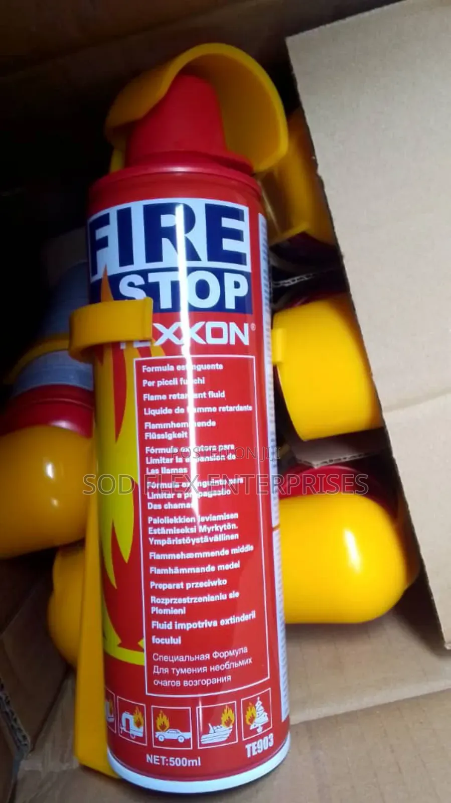 500ml Fire Stop Per/ Spray Fire Stop