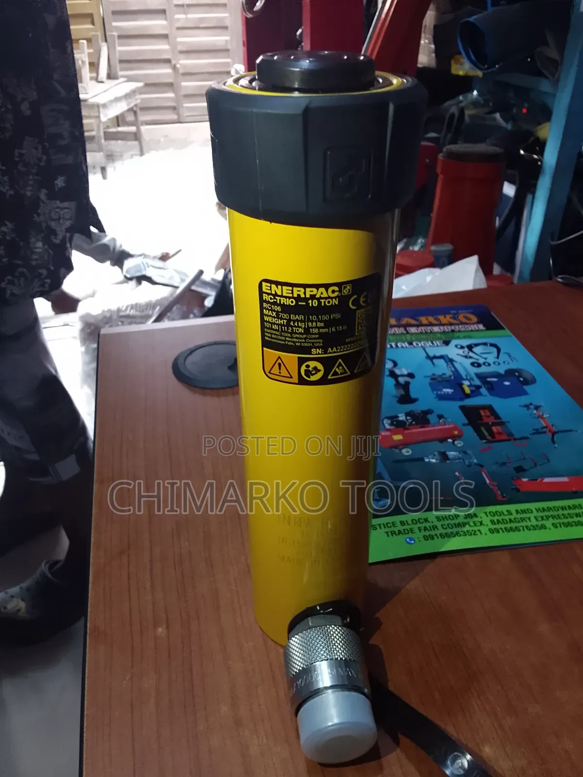 Enerpac Cylinder Jack 10tons