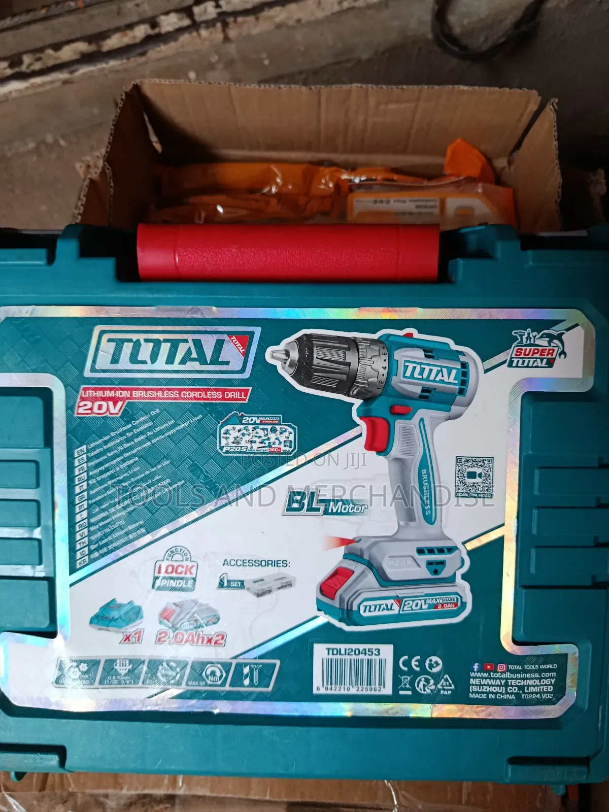 Brushless Cordless Drill Machine