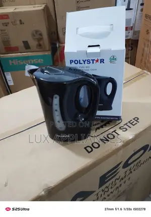 Polystar 1.8l Auto Off Electric Kettle Is a Cordless