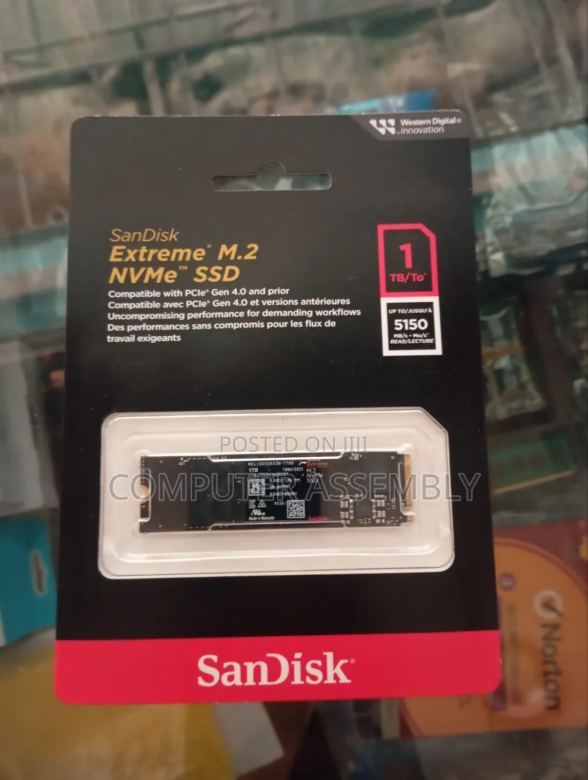 Sandisk 1tb M.2 Nvme SSD