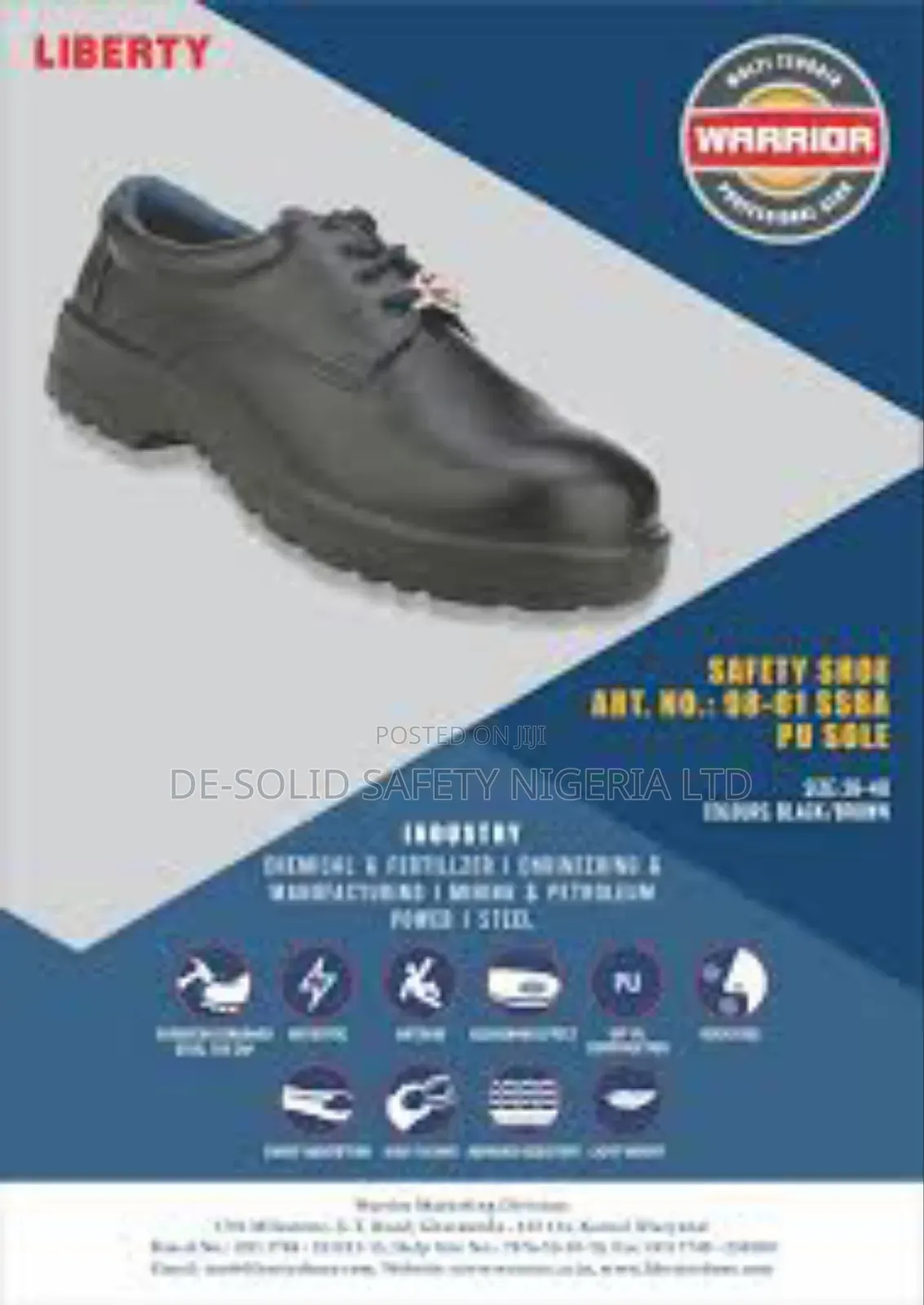 Warrior Safety Boot