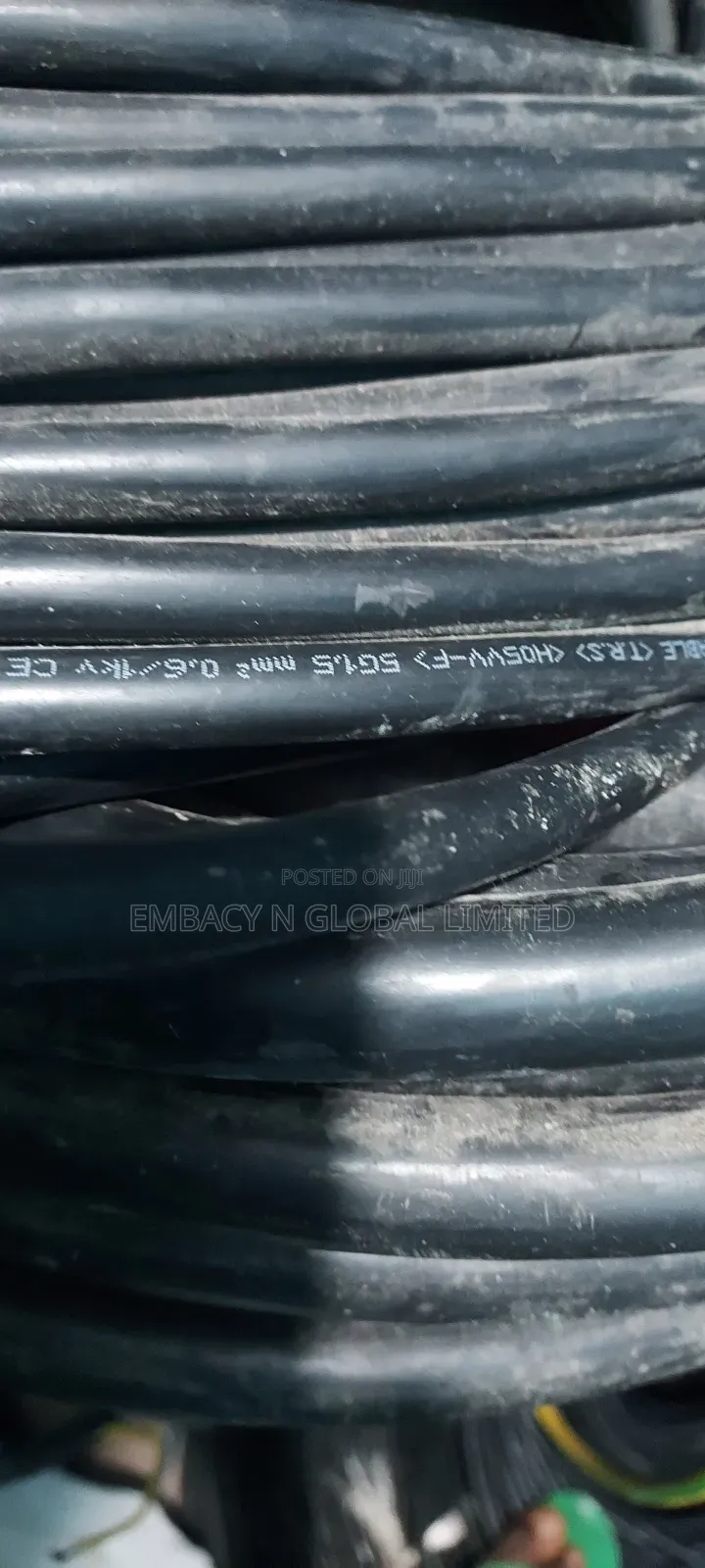 1.5mm 5core Flexible Cable Pure Copper