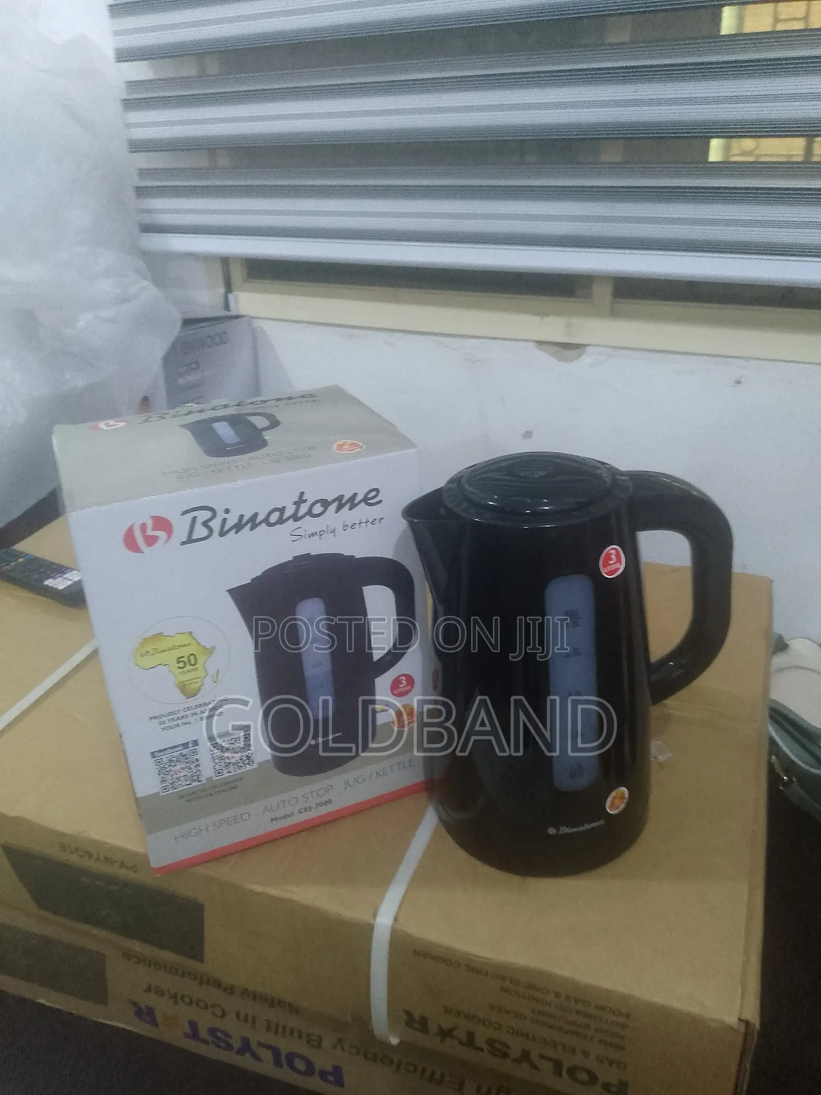 Binatone 3l Fast-Boil Kettle – Elegant Design