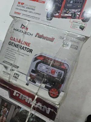 3phase Maxmech Petrol Generator 15kva 100% Copper Coil