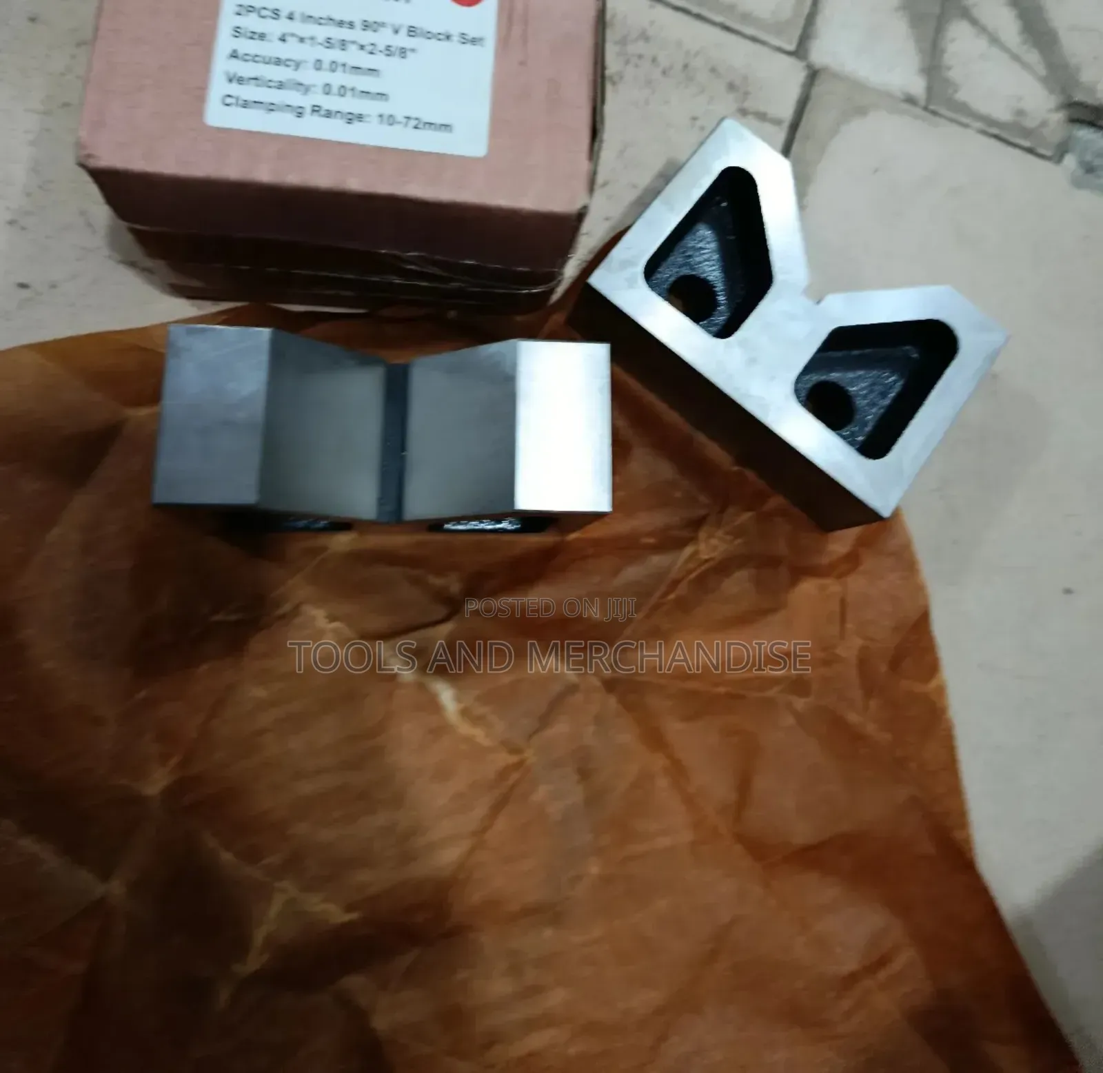 V Block Set 4"