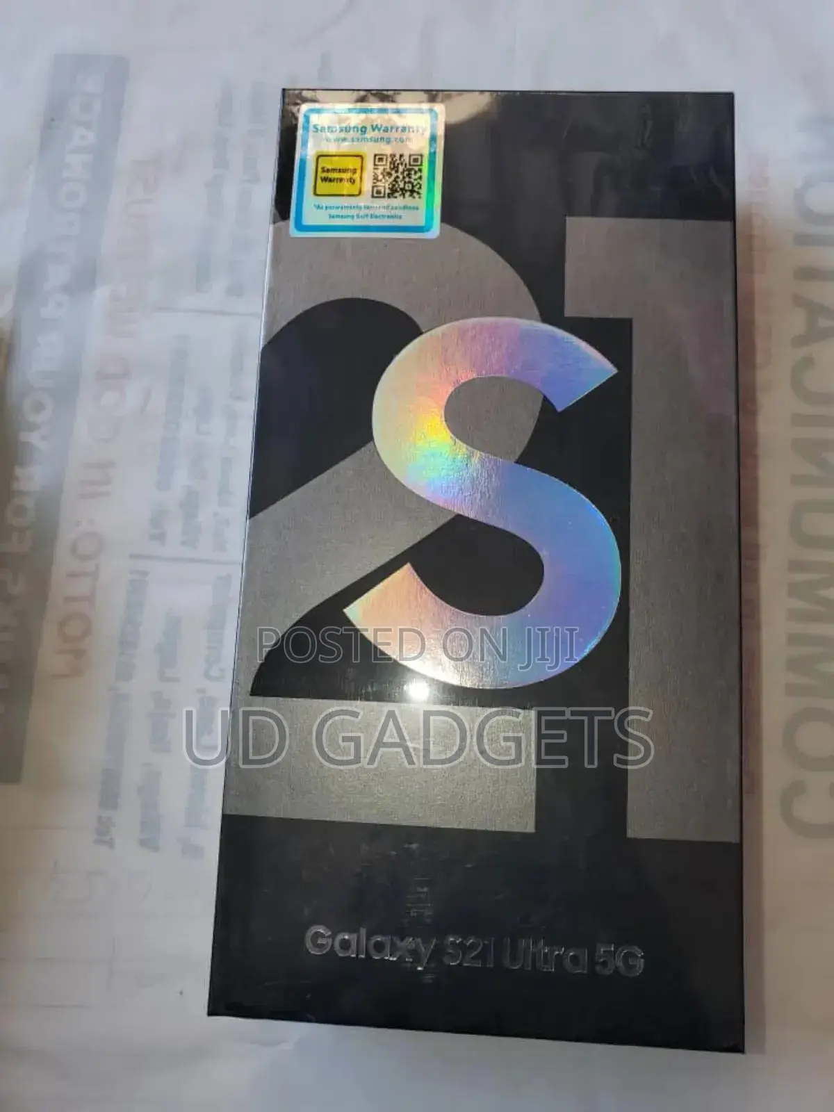 New Samsung Galaxy S21 Ultra 5G 128 GB Silver