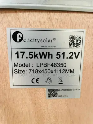 Felicity Lithium Battery