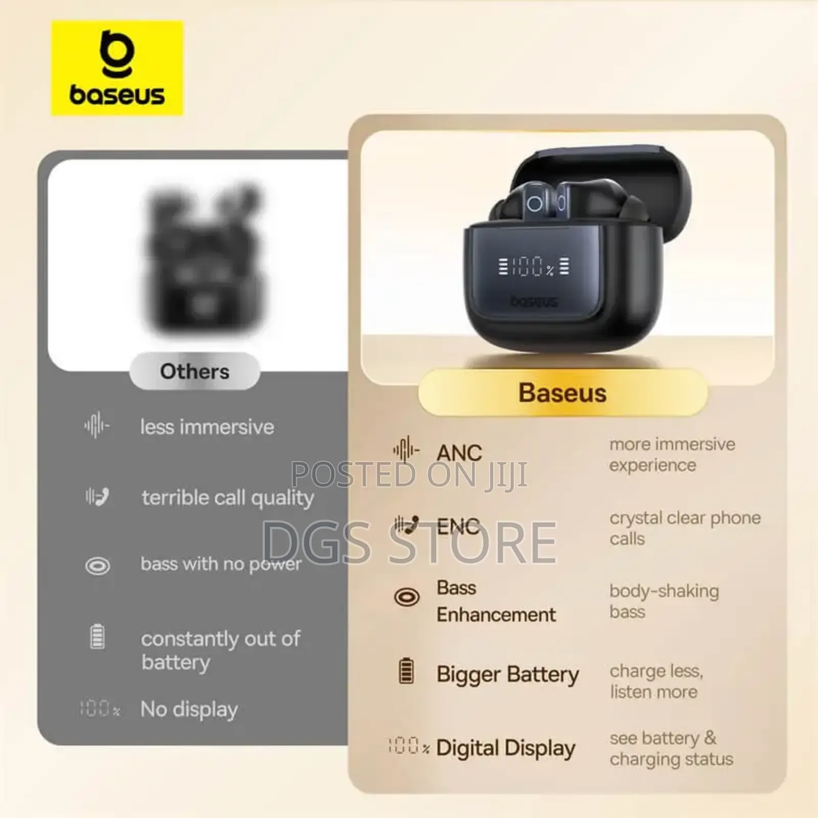 Baseus Bowie 35 True Wireless Earphone