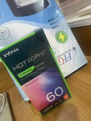 New Infinix Hot 60 Pro+ 128 GB Black