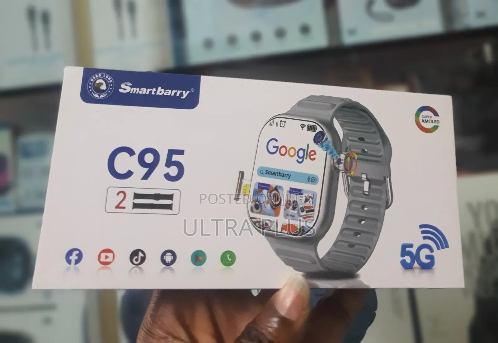 Smartbarry C95 5g Full Android Smartwatch