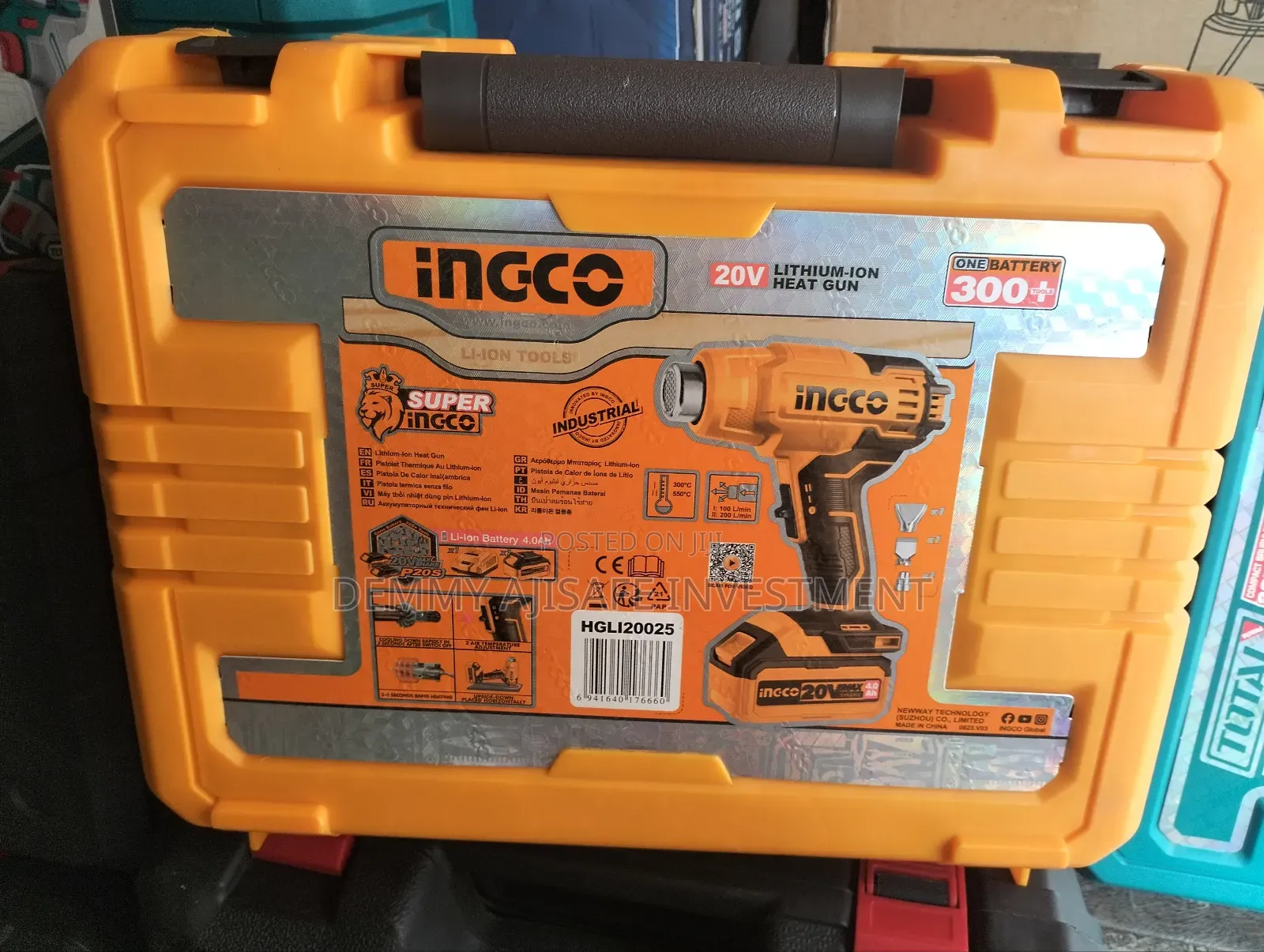Ingco Cordless Heat Gun