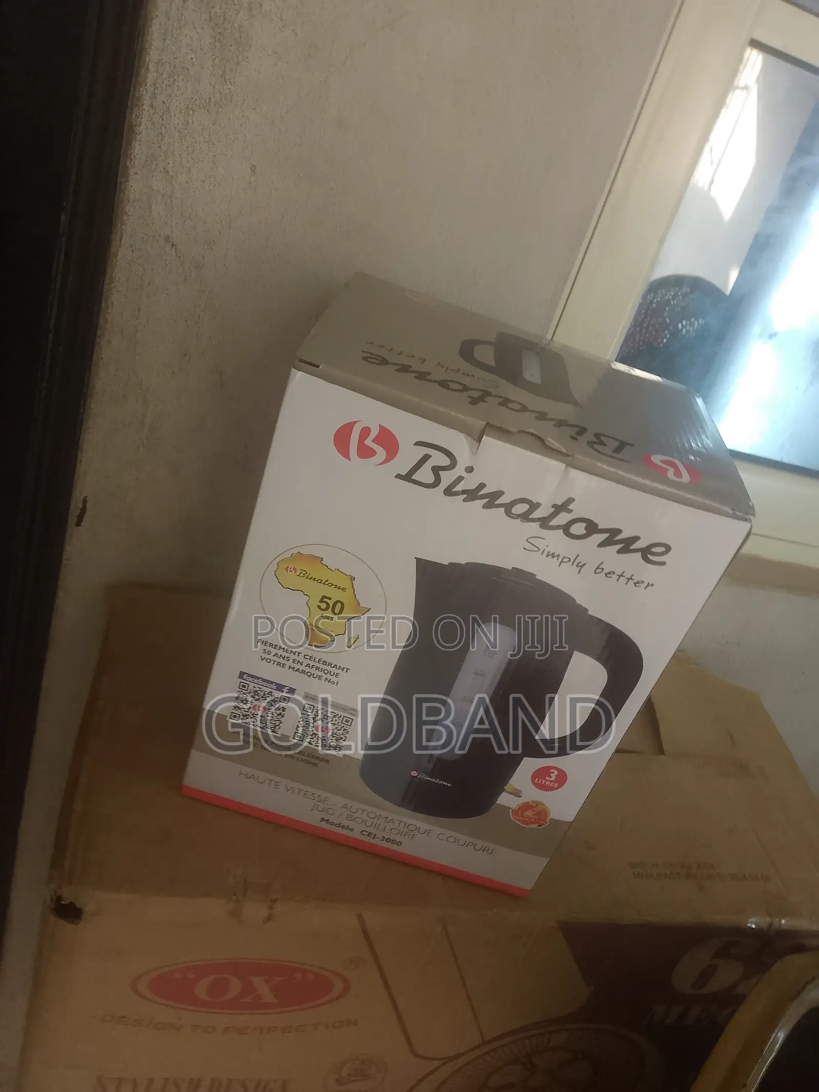 Binatone 3l Kettle – Lightweight Easy to Store