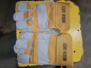 Leather Combination Hand Gloves