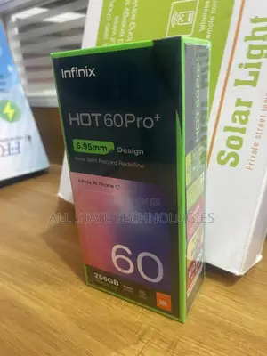 New Infinix Hot 60 Pro+ 128 GB Black