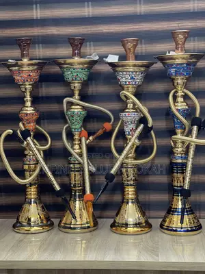 Golden Egyptian Hookah Code 0214