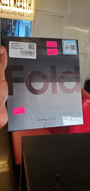 New Samsung Galaxy Z Fold4 256 GB Black