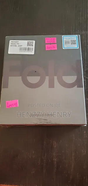 New Samsung Galaxy Z Fold4 256 GB Black