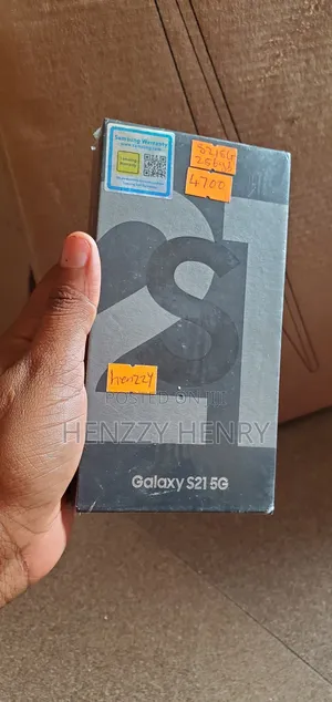 New Samsung Galaxy S21 5G 256 GB Black