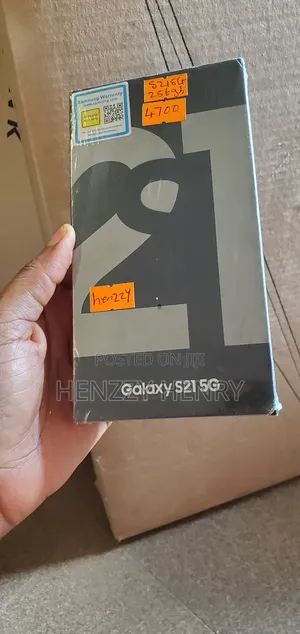 New Samsung Galaxy S21 5G 256 GB Black