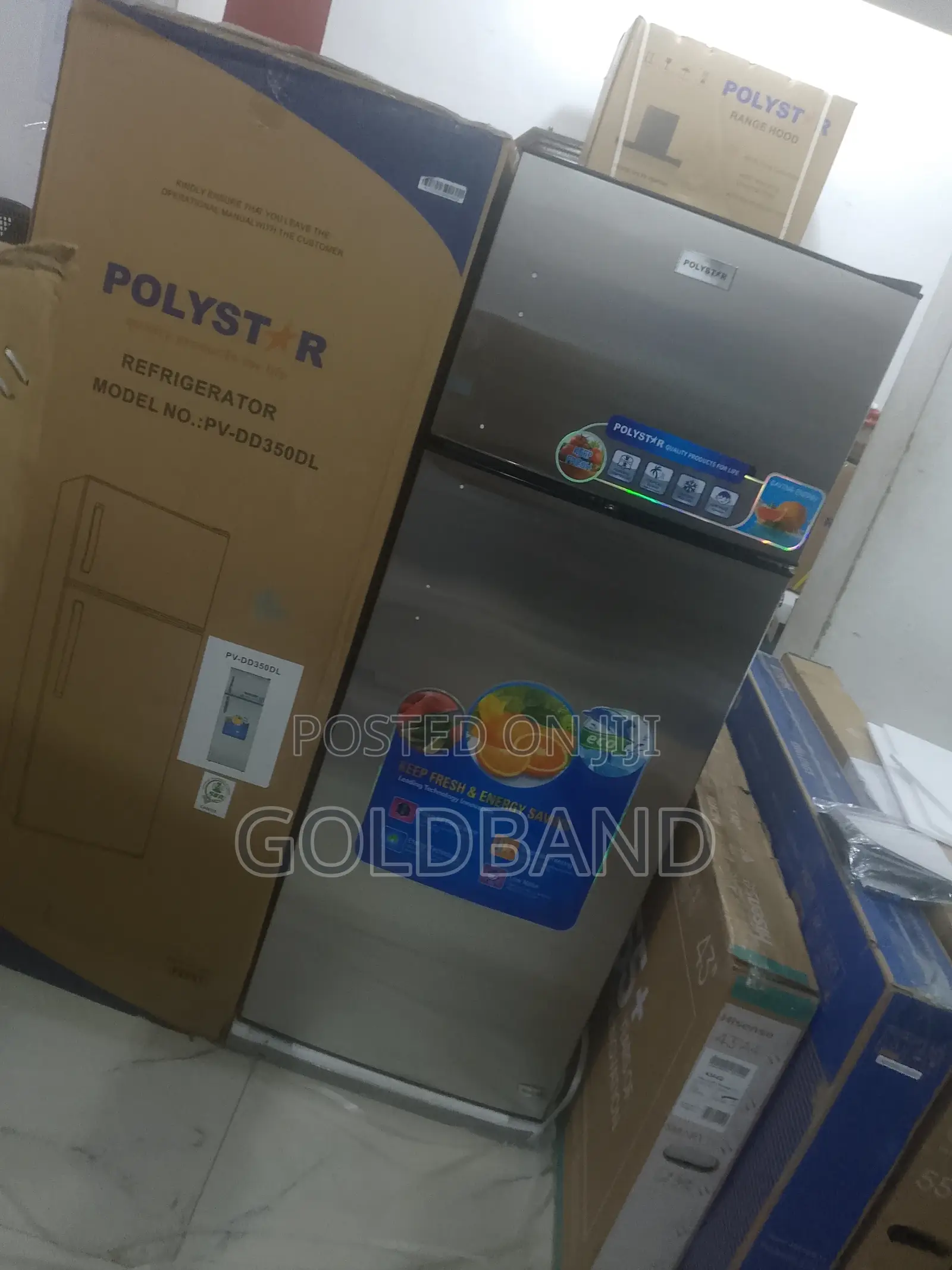 Polystar 225l Double Door Refrigerator – Modern Design