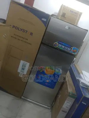 Polystar Double Door 225l Fridge – Frost-Free Technology