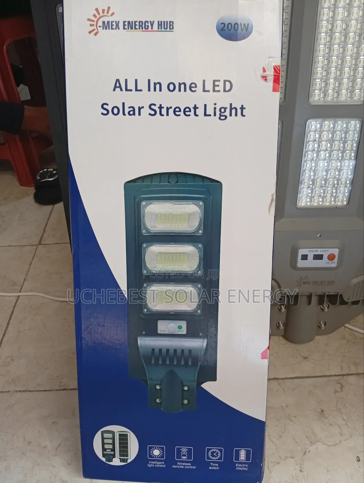 200w Led Solar Street Lights 3eye