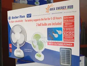 Max Energy Solar Fan