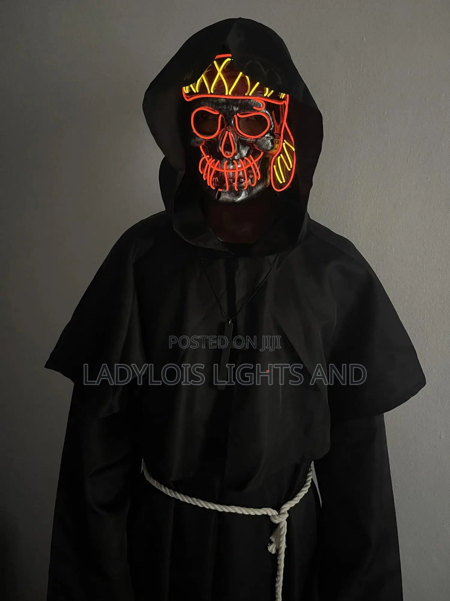 Led Skeleton Face Mask