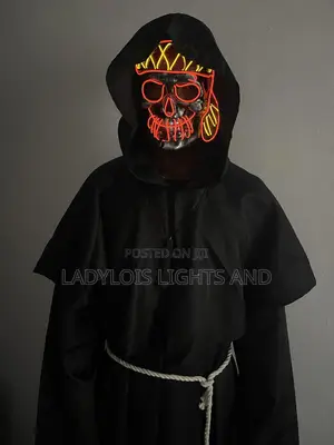 Led Skeleton Face Mask