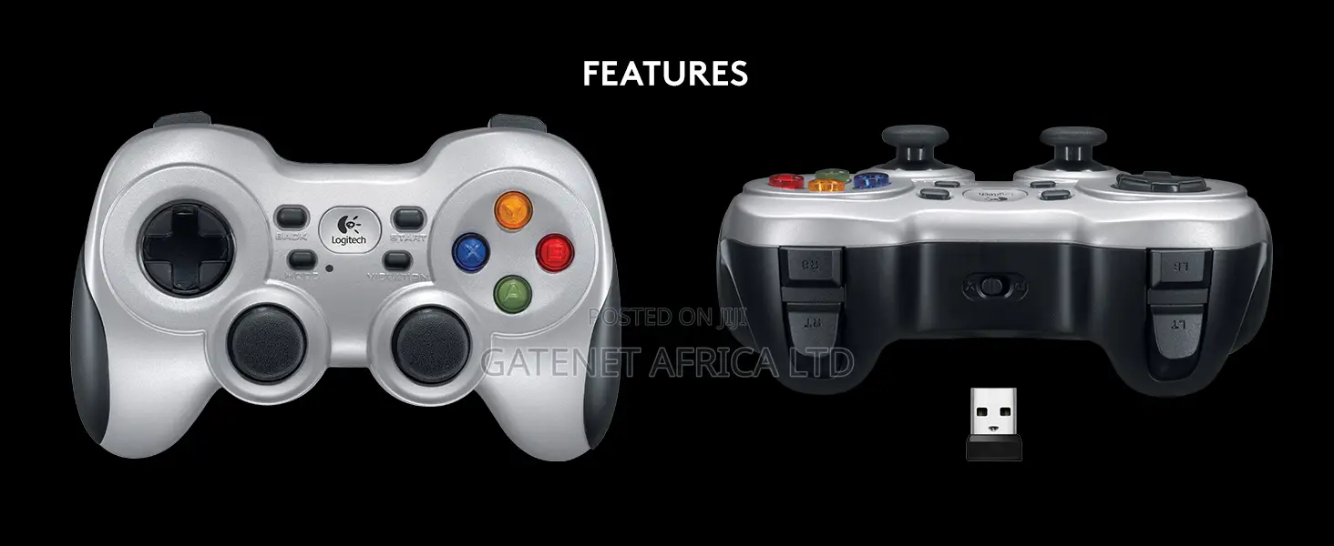 Logitech G F710 Wireless Game Controller Gamepad for Games, Pc