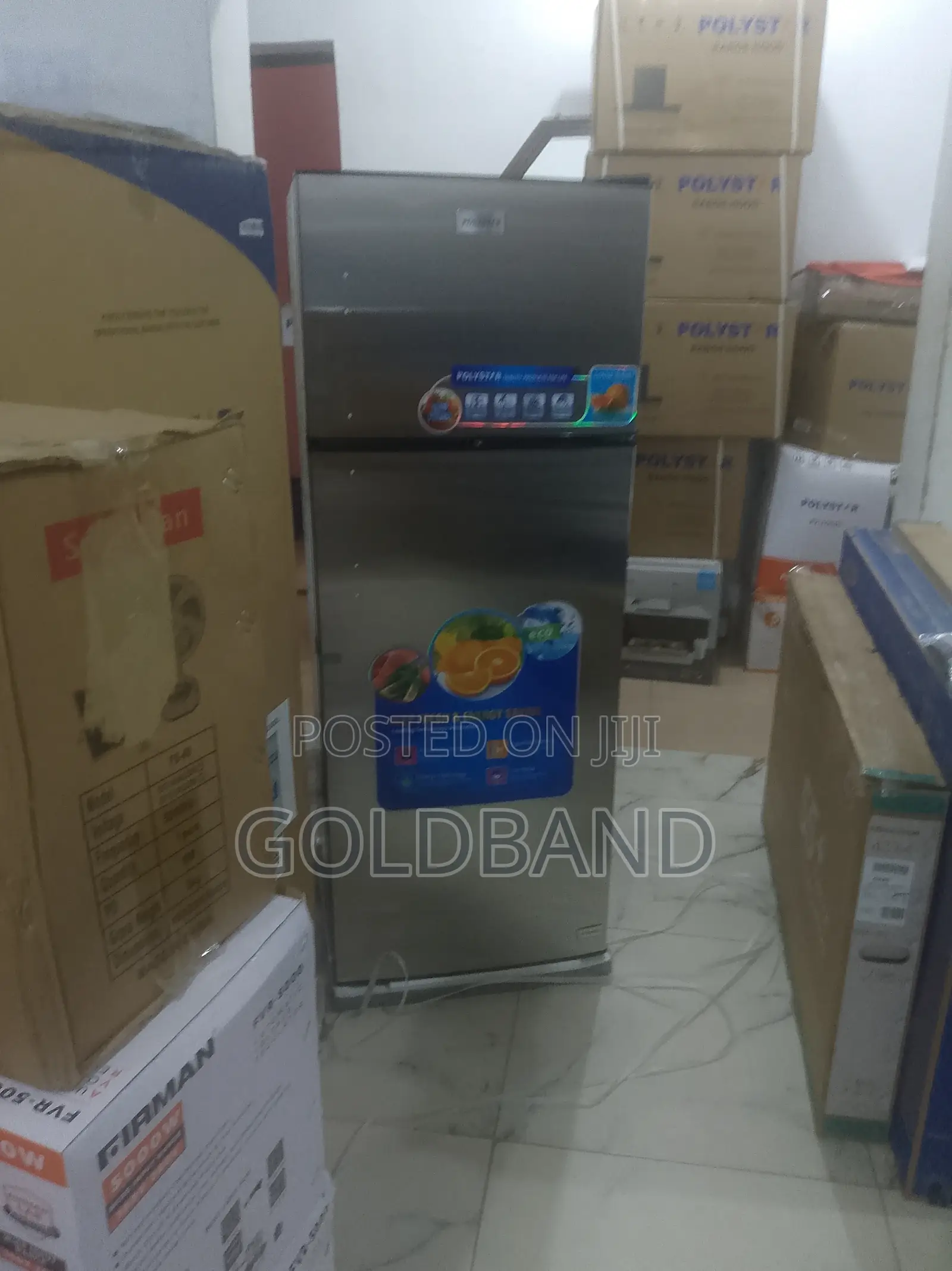 Polystar 225l Double Door Refrigerator – Compact Spacious