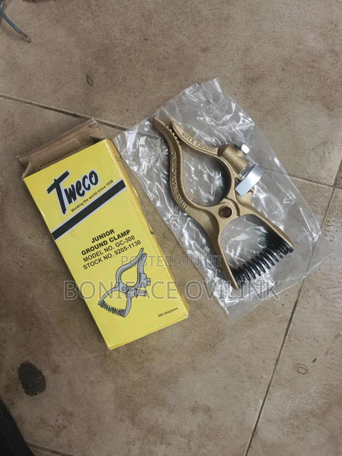 Tweco Earth Clamp