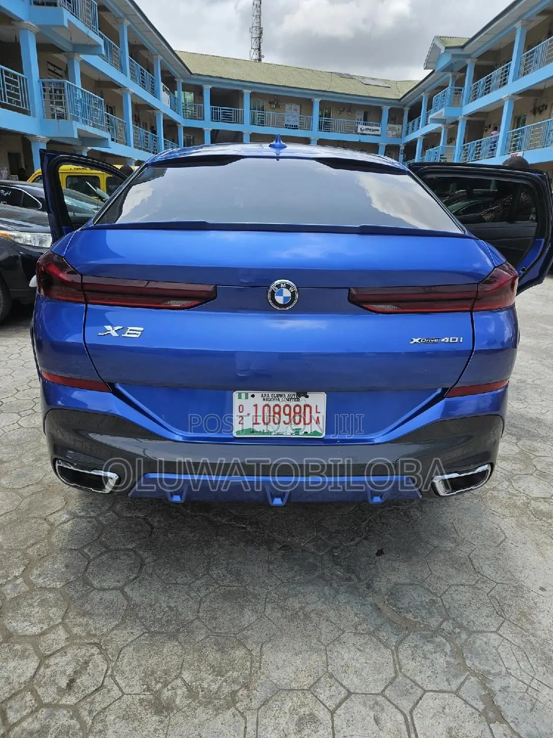 BMW X6 xDrive40i AWD 2020 Blue