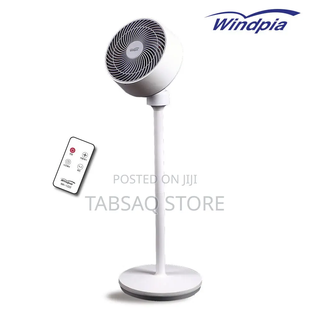 Windpia Remote Control Fan/Circulator, 2 in 1