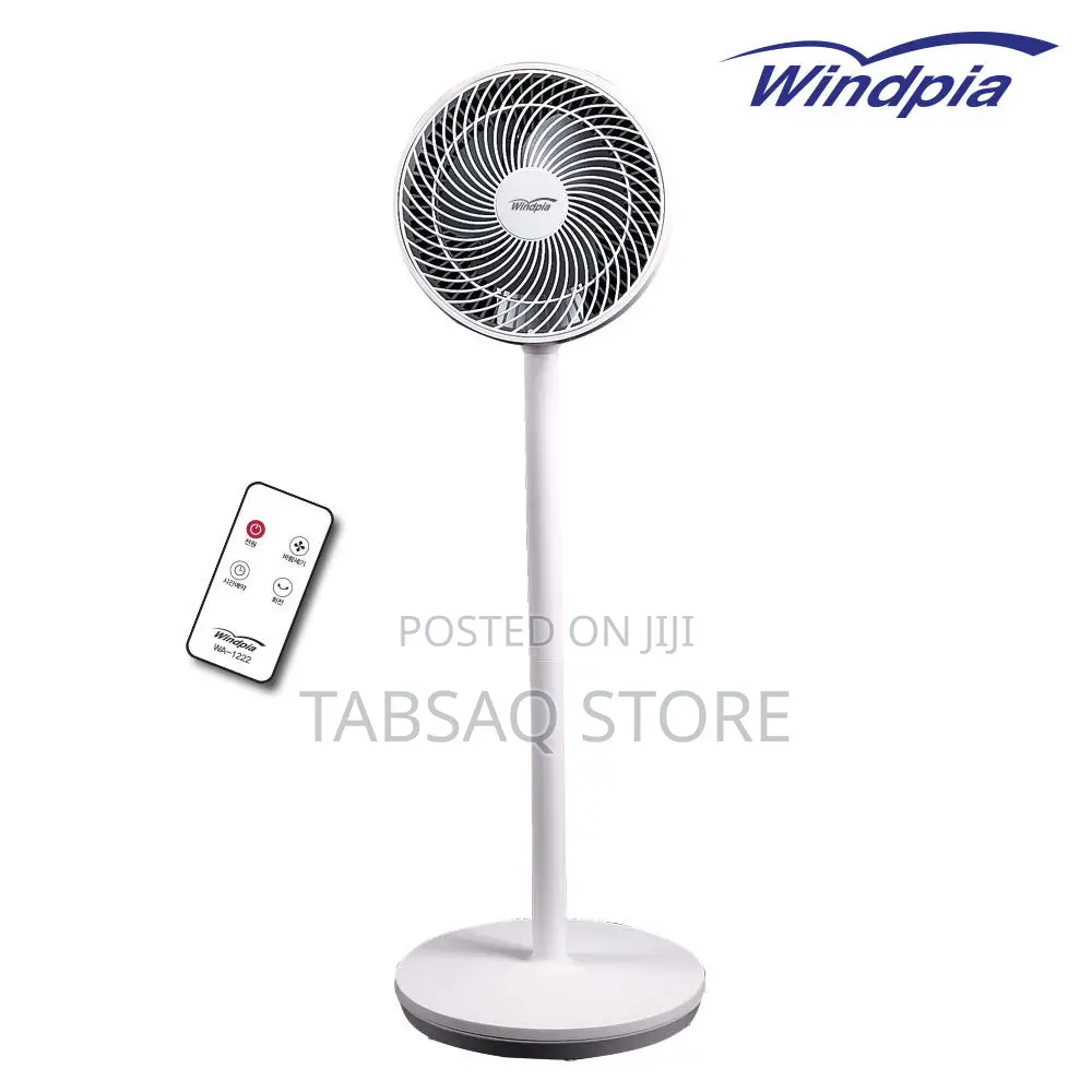 Windpia Remote Control Fan/Circulator, 2 in 1