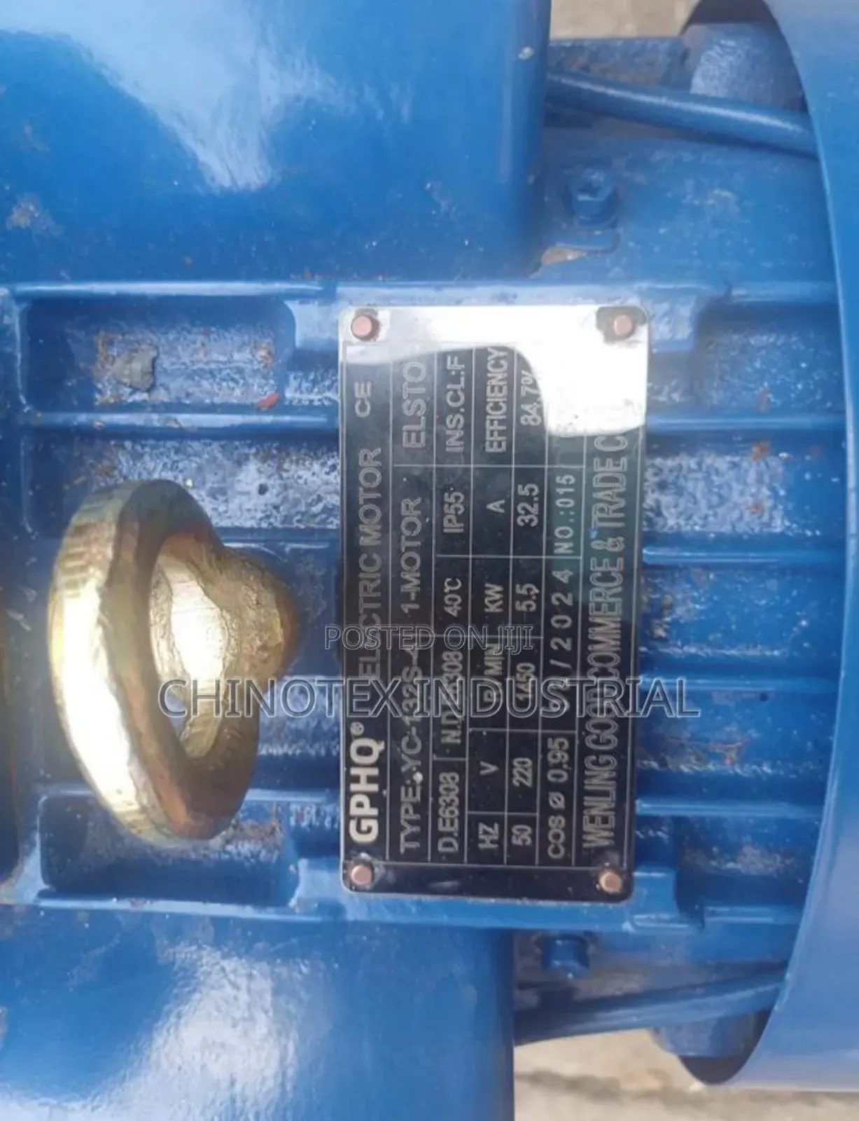 7.5hp/5.5kw Single Phase Electric Motor