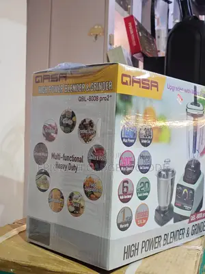 Qasa Industrial High Power Blender Grinder