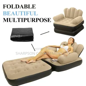 Outdoor Adult Lazy Sofa Multifunctional Five In One Inflatable Bed