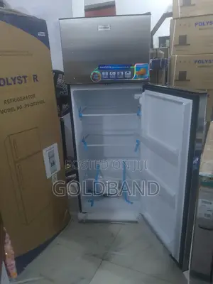Polystar 225l Double Door Fridge – Compact Kitchen Solution