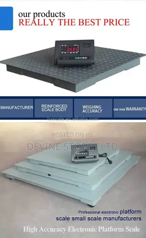 5000tons 1.2mmx1.2mm Digital Floor Scale